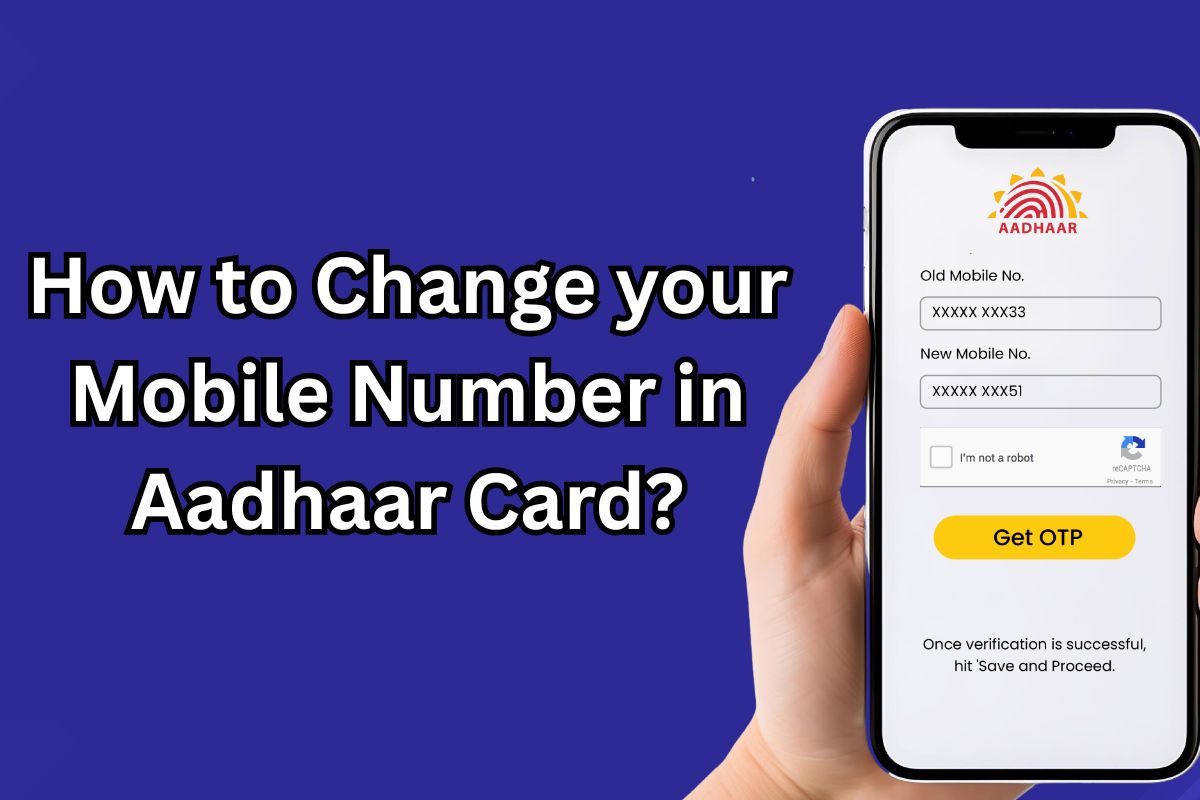 Aadhar Mobile Number Change
